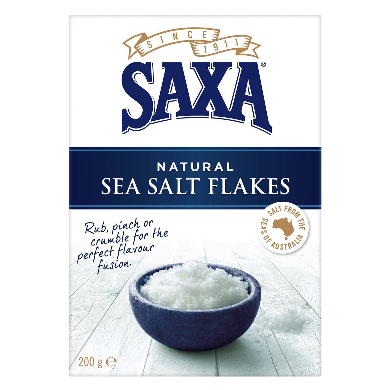 Saxa Sea Salt Flakes 200g