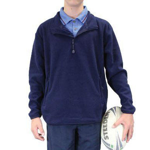 School Jacket - Microfleece Navy