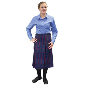 School Skirt Pleated Tartan Senior