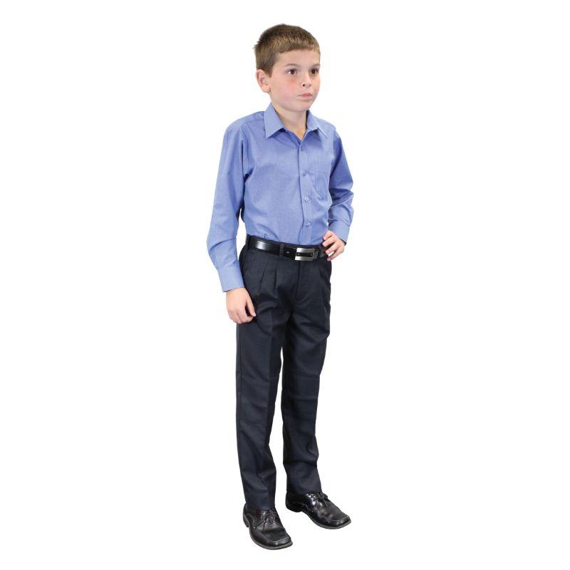 Trousers Navy Junior Elastic Waist