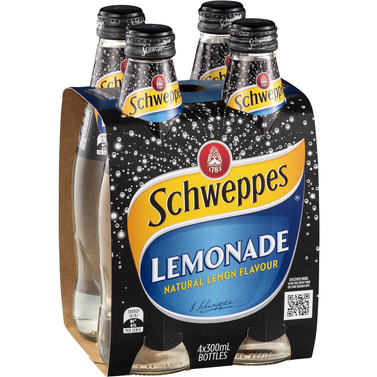 Schweppes Lemonade 300ml x 4pk