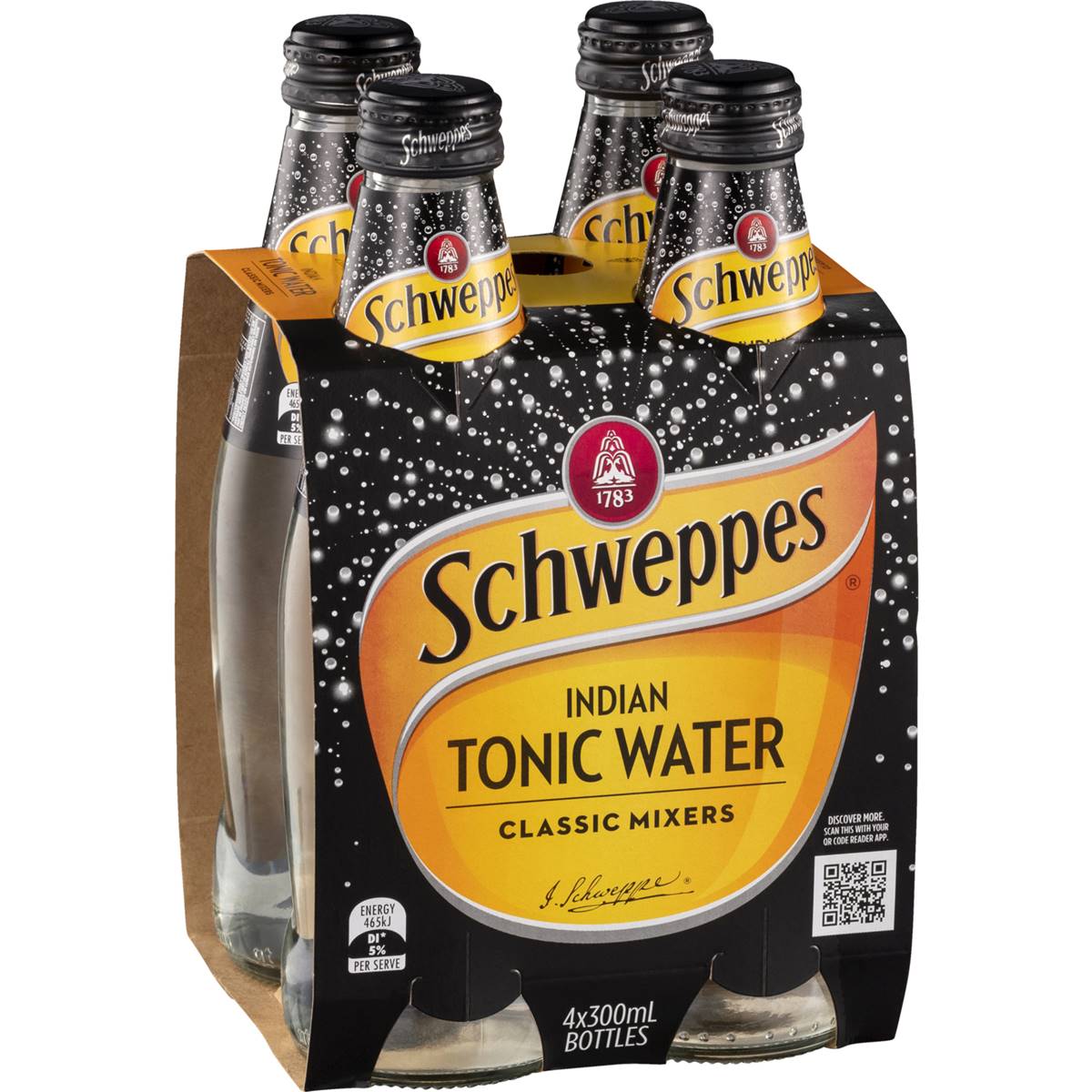 Schweppes Tonic Water 300ml x 4pk