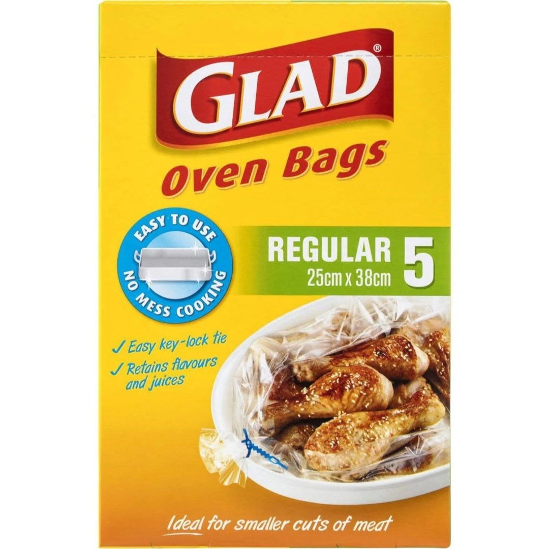 GLAD Oven Bag Regular 5pk