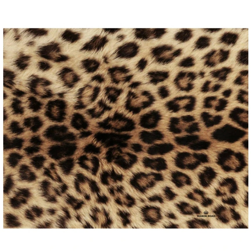 The Leopard Paper Placemat Pad