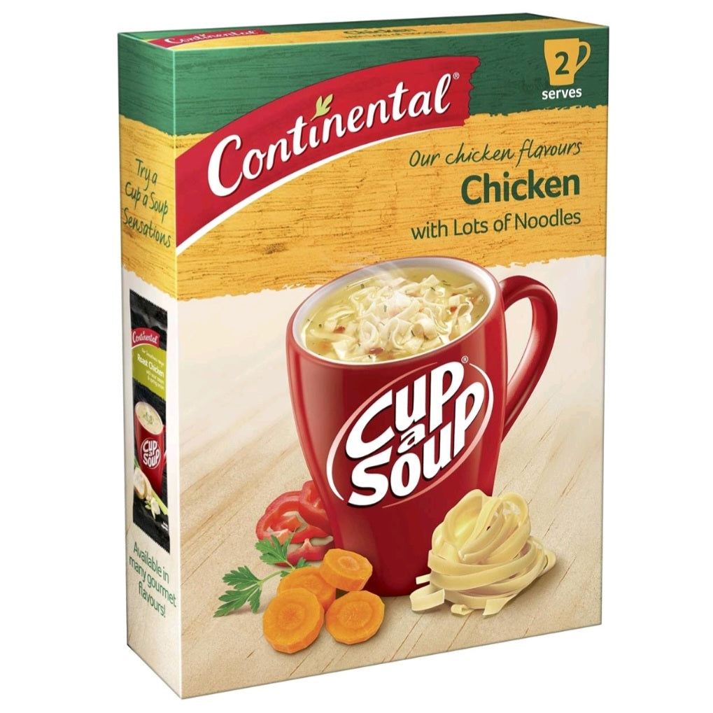 Continental Cup A Soup Chicken with Lots of Noodles 2pkt 60g