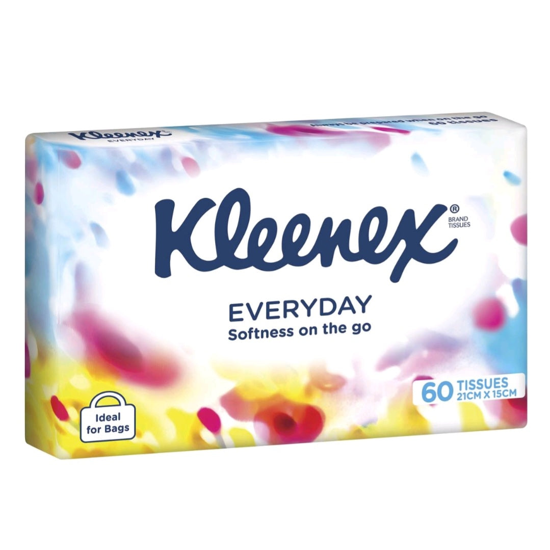 Kleenex Facial Tissue Soft Pack 60pk