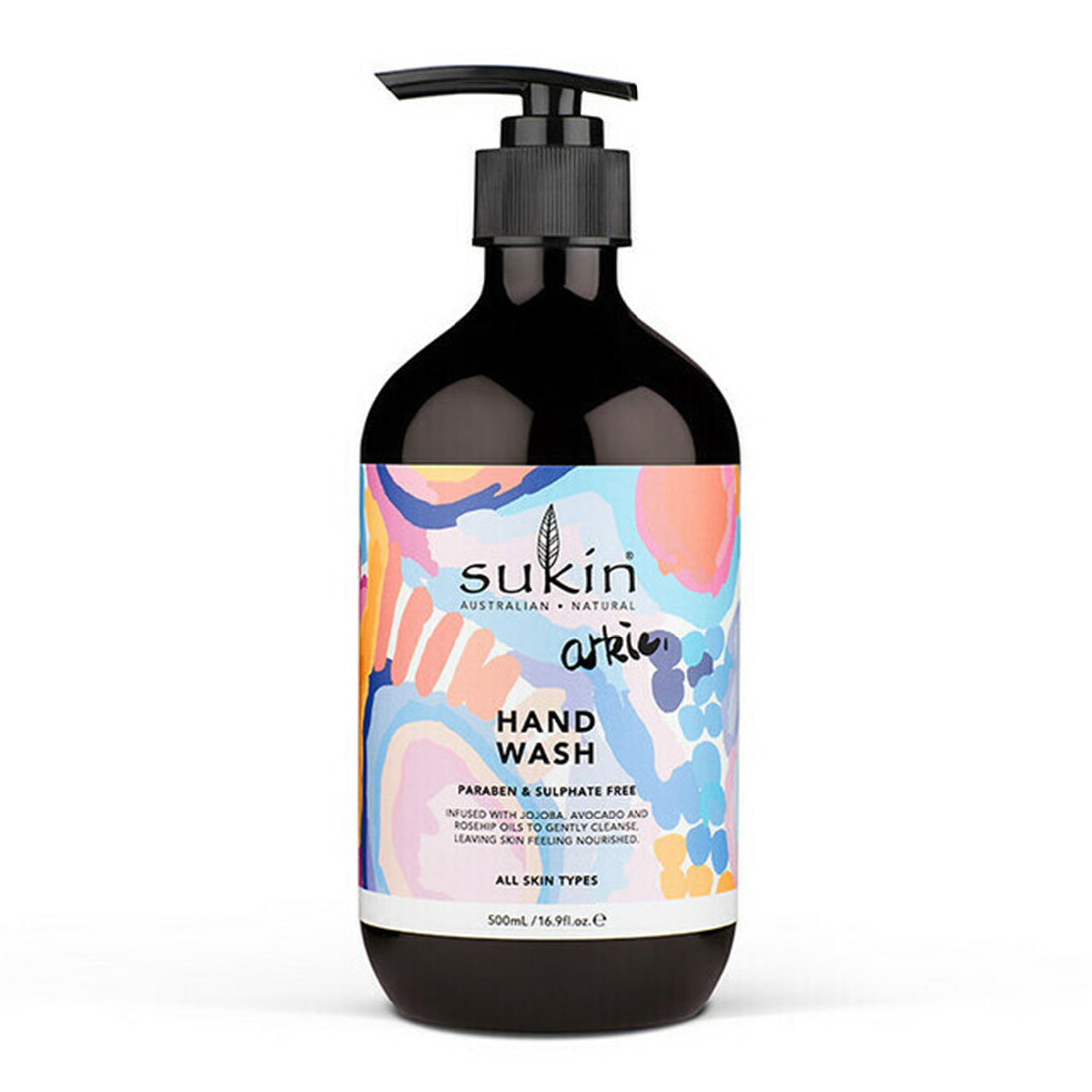 Sukin Arkie Hand Wash Pump 500ml