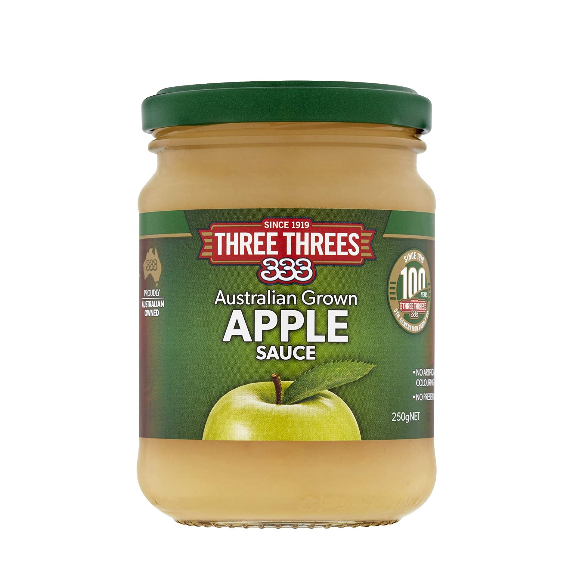 Three Threes Apple Sauce 250g