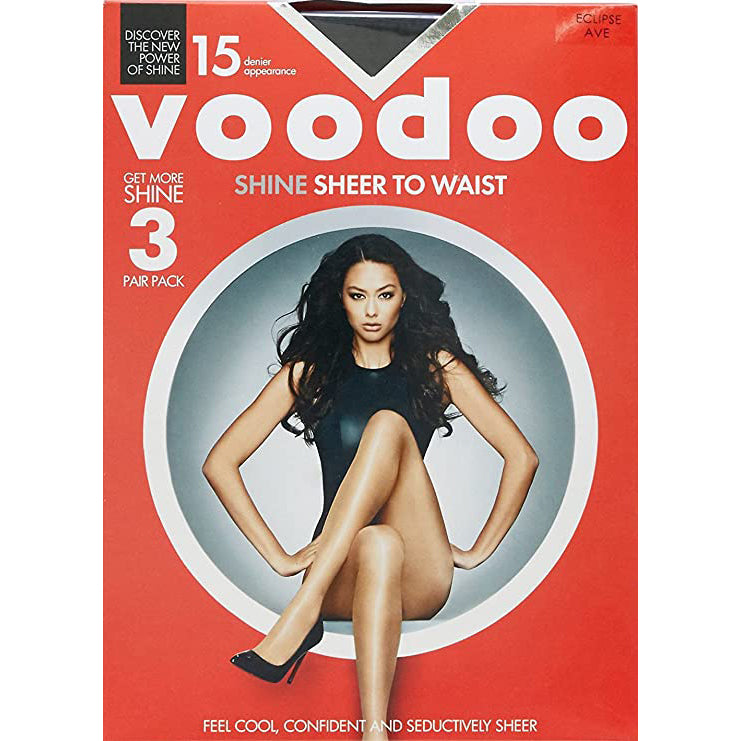 Voodoo Shine Sheer Waist Jabou 3pk