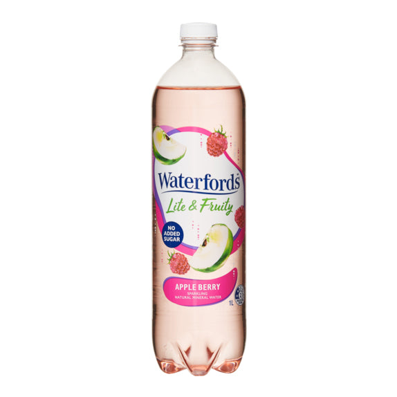 Waterfords Mineral Water Apple Berry 1L