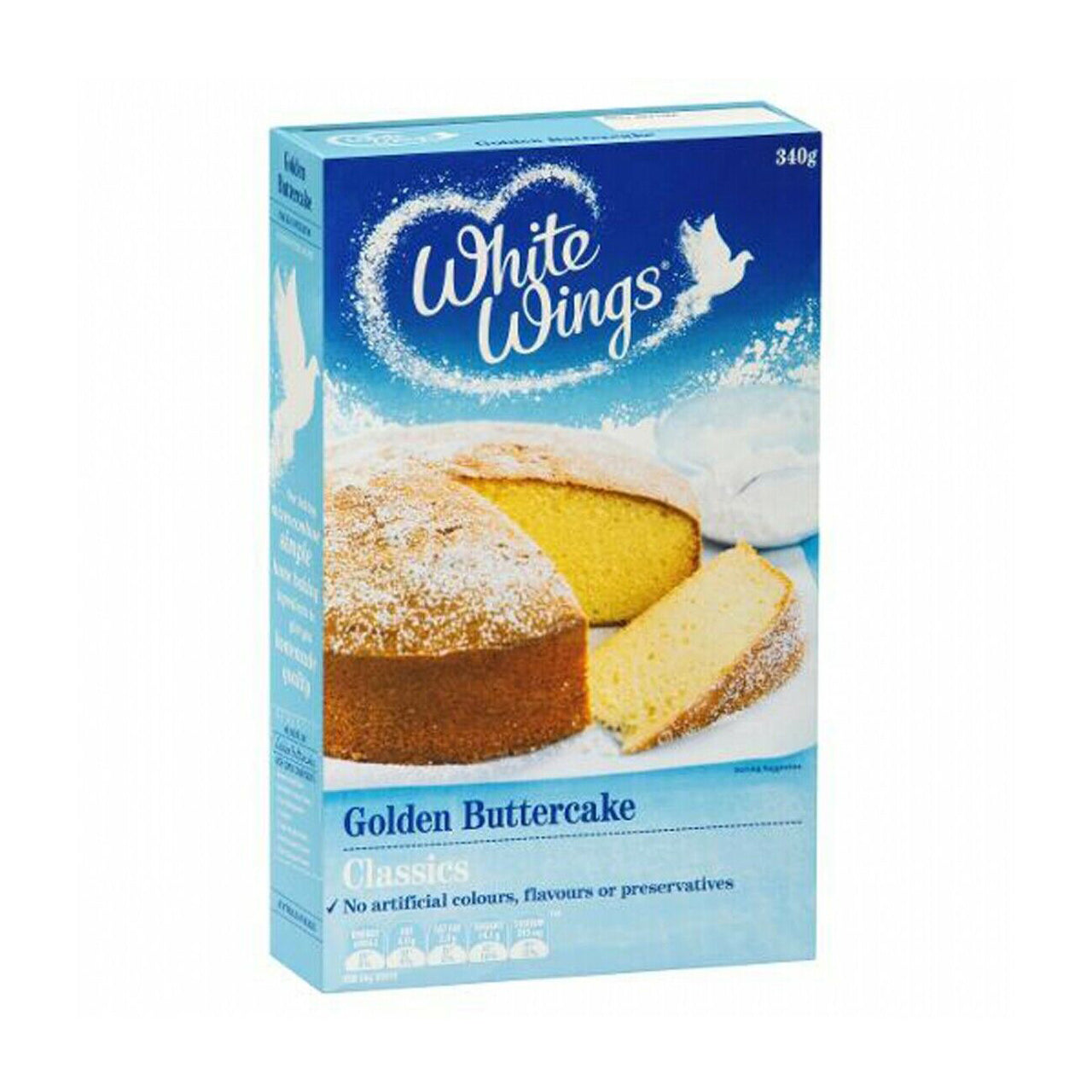 White Wings Golden Buttercake Cake Mix 340g