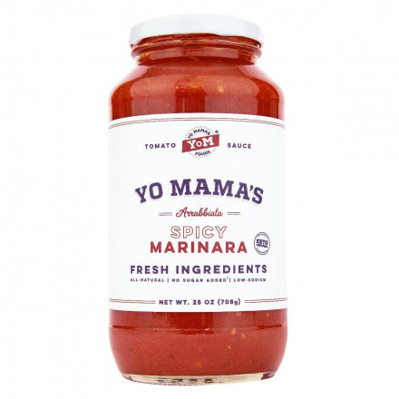 Yo Mama's Spicy Tomato Sauce Pasta Sauce 708g