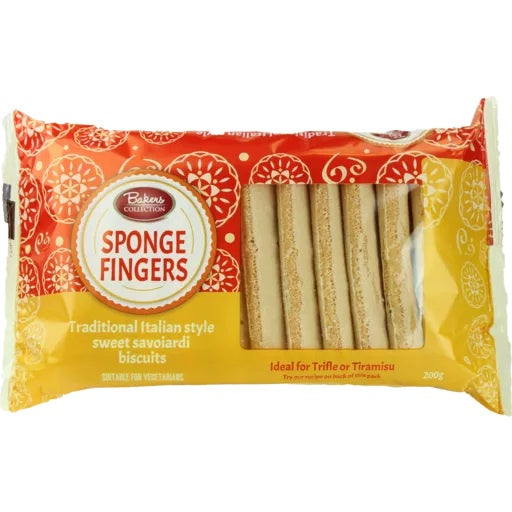 Bakers Collection Savoiardi Sponge Fingers 200gm