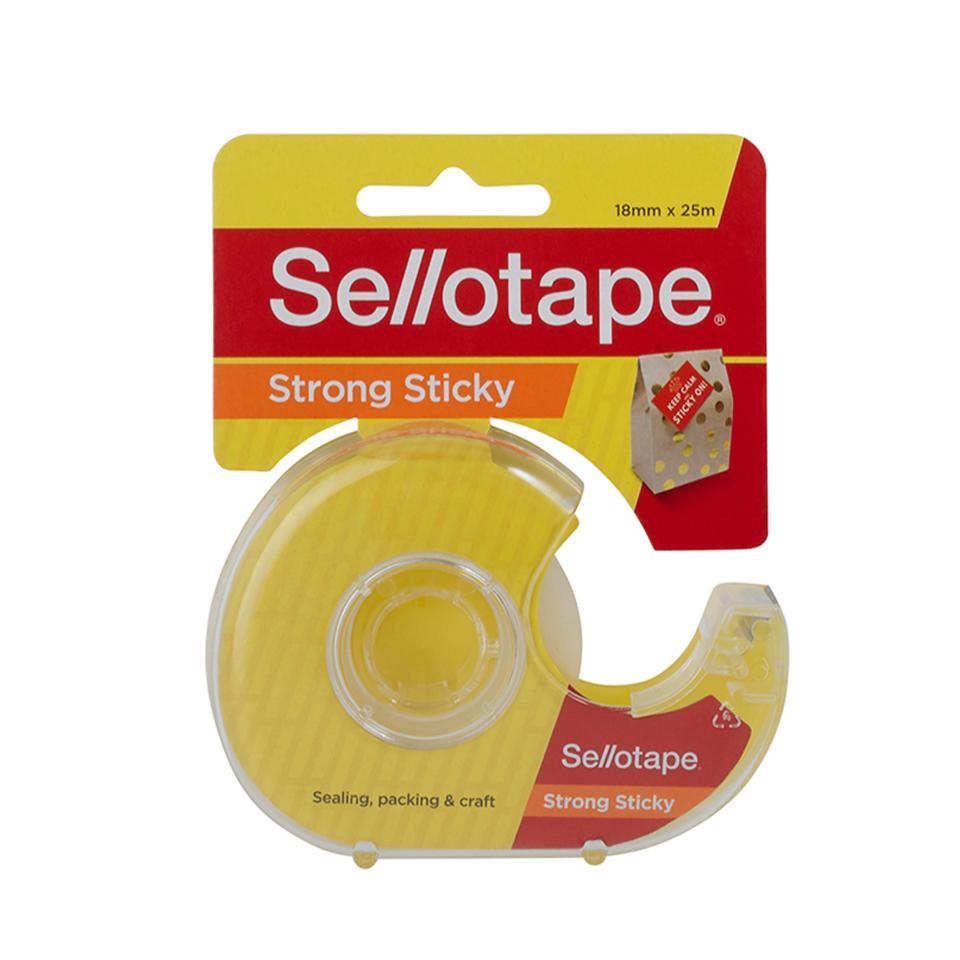 Sellotape Sticky Tape Abs Dispenser 18mmx25m ea