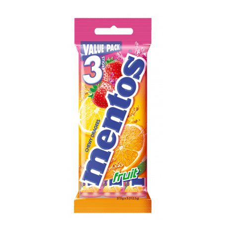 Mentos Multi Fruit 3pk